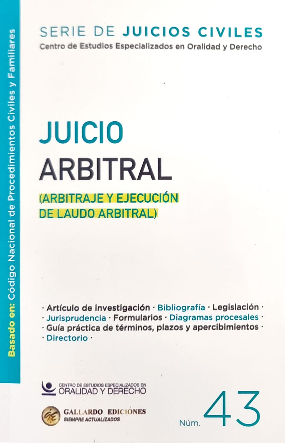 JUCIO ARBITLAL  (TOMO 43)