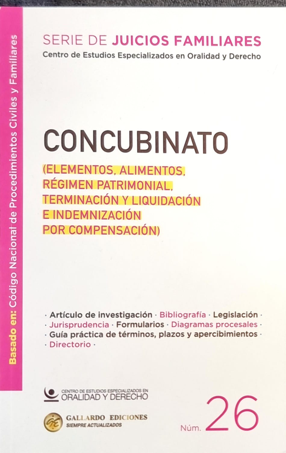 CONCUBINATO  (TOMO 26)