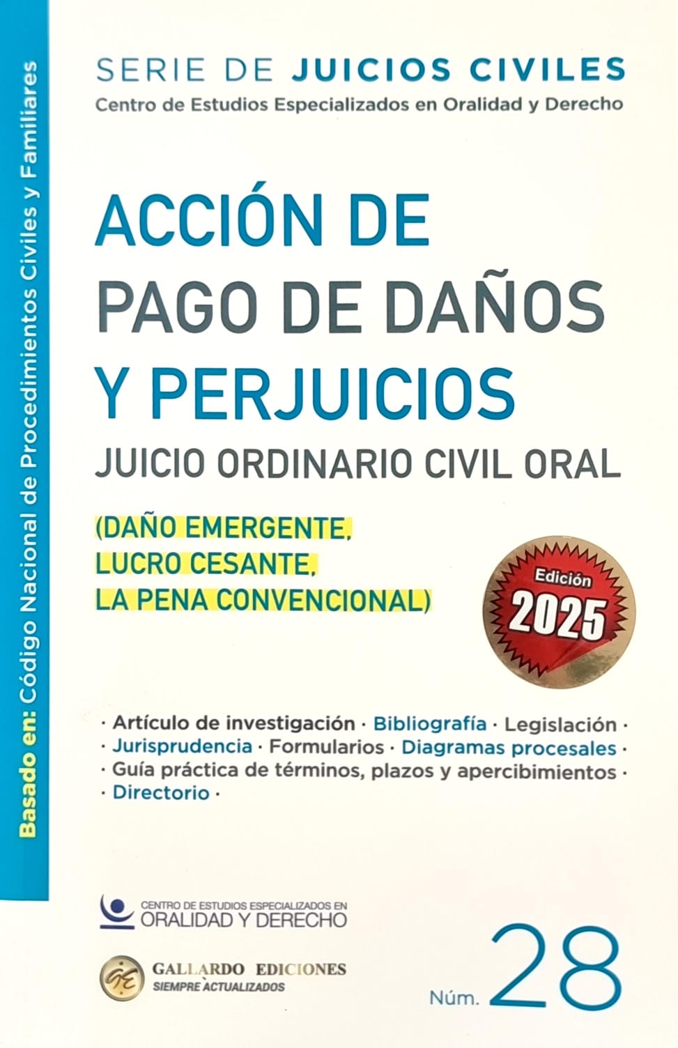 ACCION DE PAGO DE DAÑOS Y PERJUICIOS  (TOMO 28)