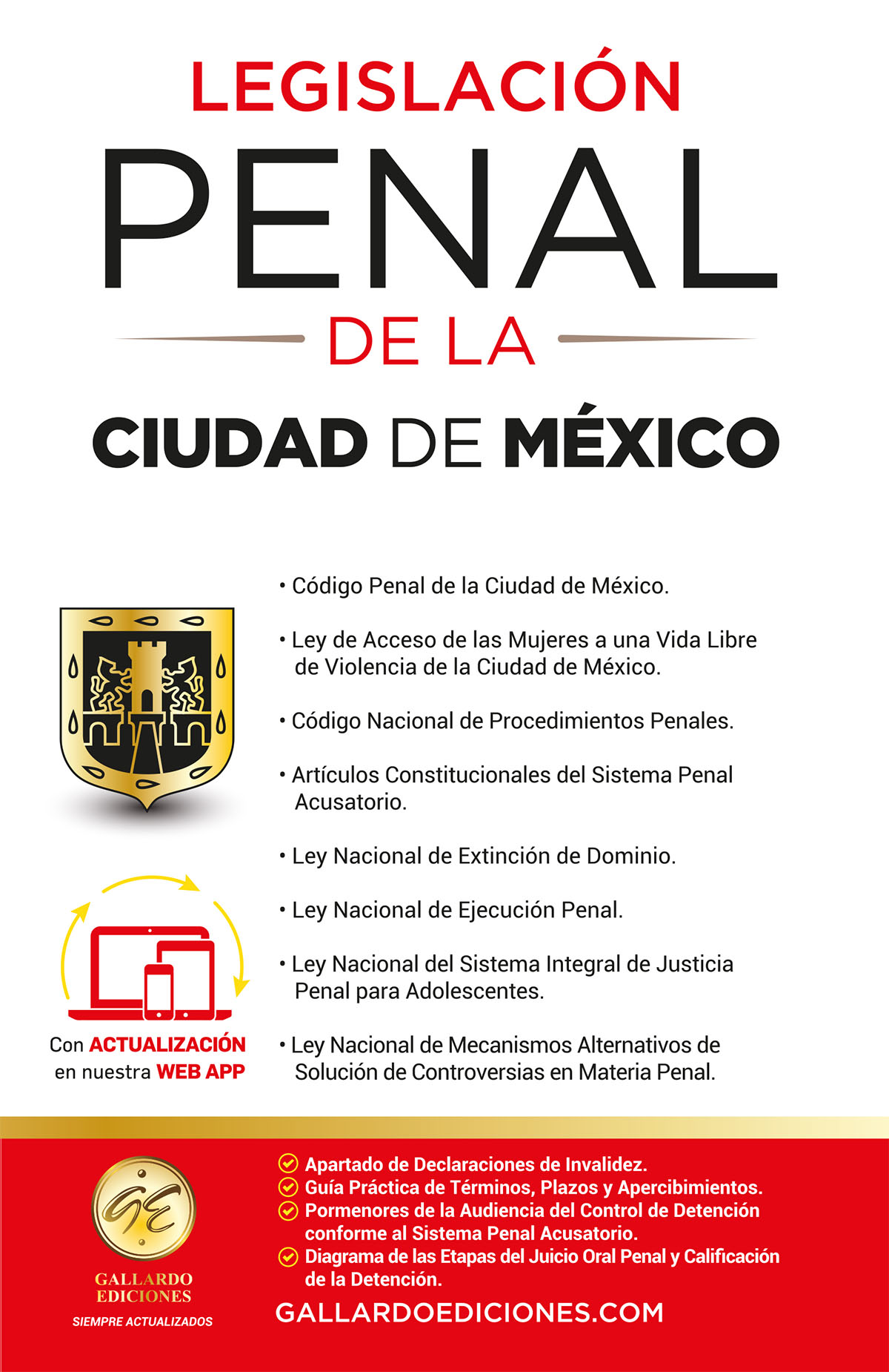 LEGISLACION PENAL DE LA CIUDAD DE MEXICO ESENCIAL   (2026)