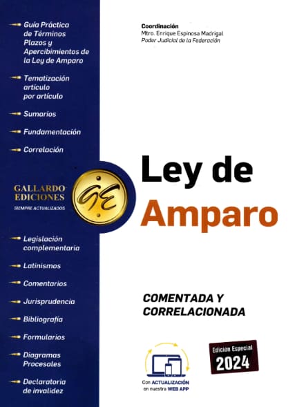 LEY DE AMPARO COMENTADA Y CORRELACIONADA    (2026)